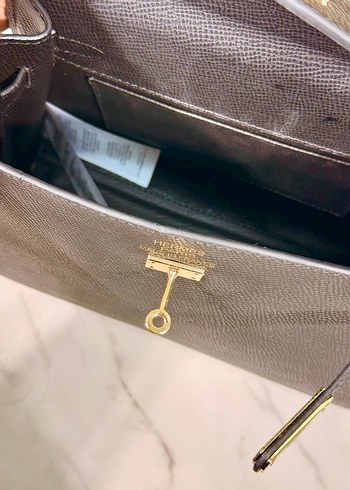  Beden siyah Renk Hermes kelly 24