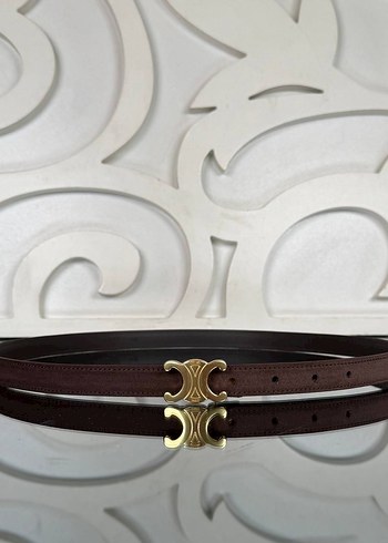 SALE
Celine Thin 15 mm Triomphe Belt
Hakiki Deri A+ Plus - Görsel 3