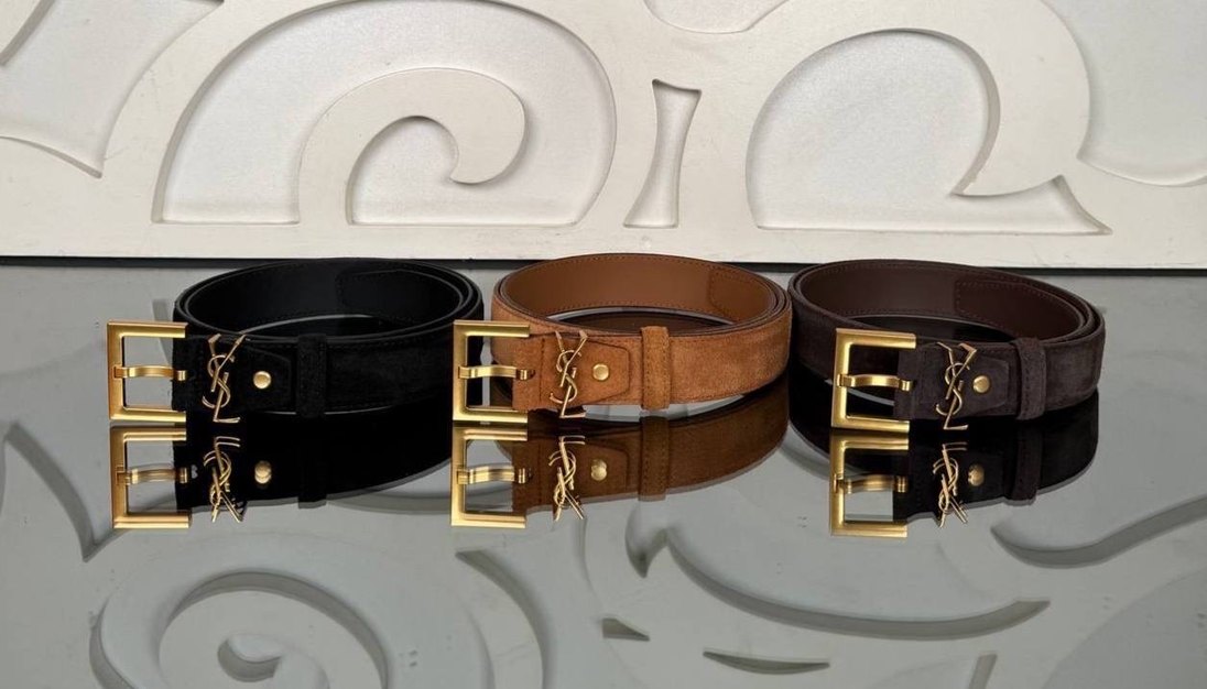 SALE
Saint Laurent Süet Kemer 3 cm
Hakiki Deri İthal Aksesuar - Görsel 5