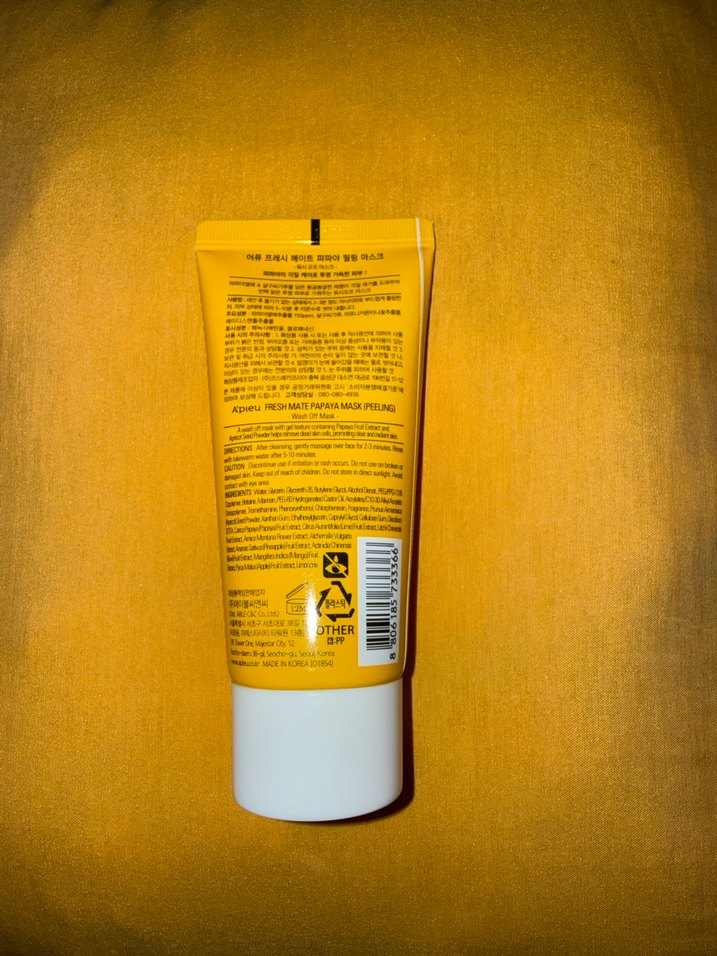 Apieu Papaya Peeling Maskesi - Görsel 2
