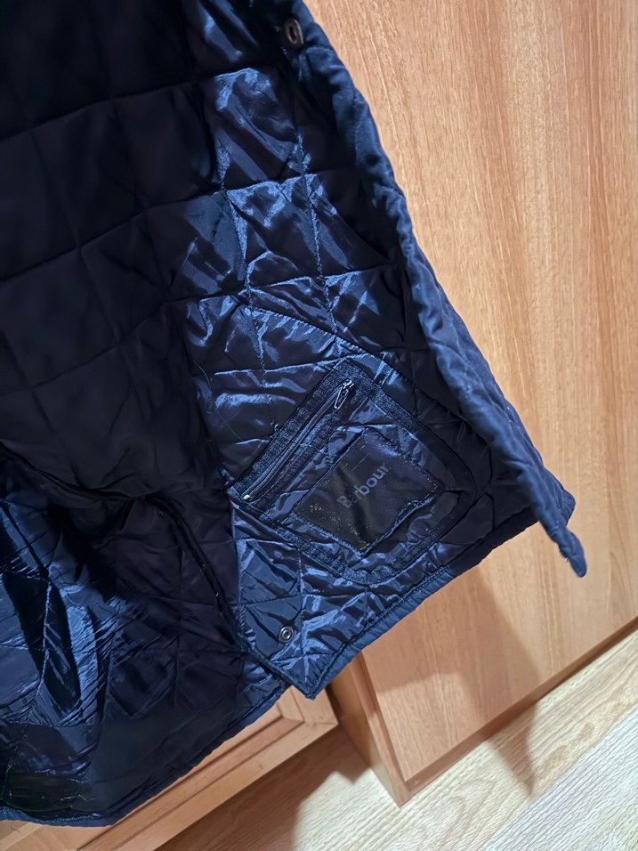 Düğmeli Lacivert Erkek Midi Mont - Görsel 4