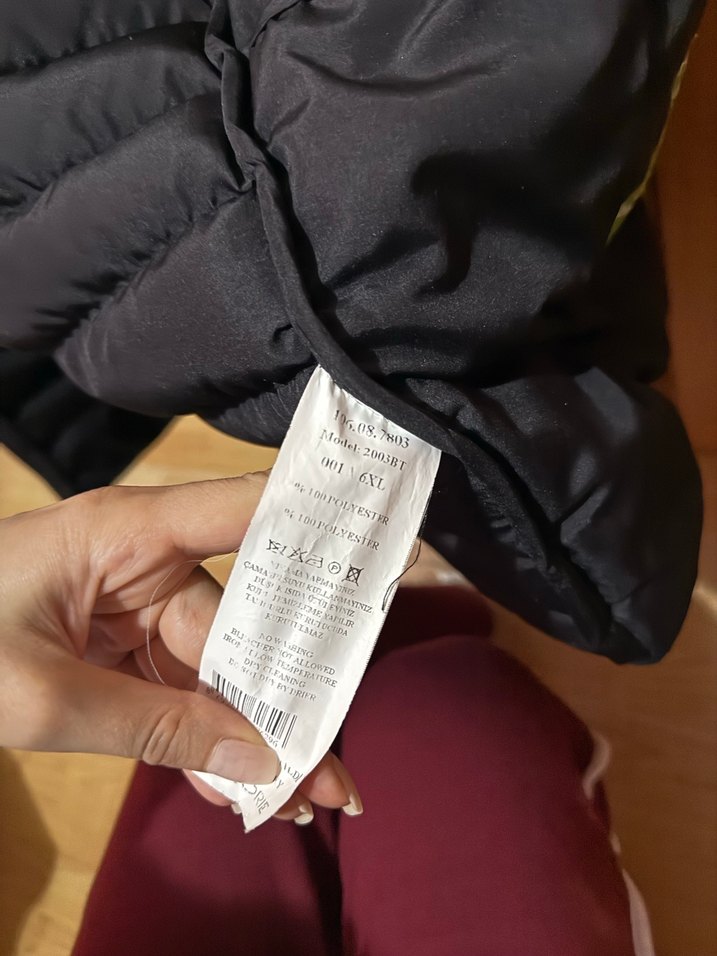 Erkek Siyah Fermuarlı Ceket - Görsel 4