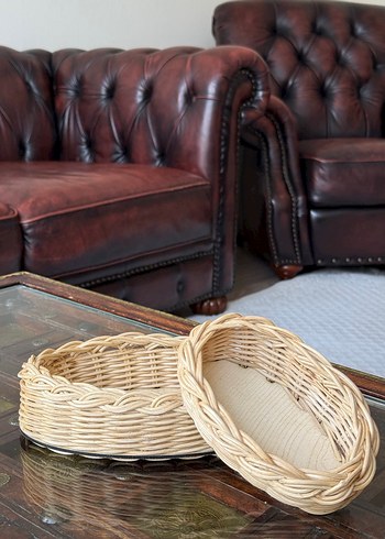 Rattan örgü Sepet Seti - Görsel 2