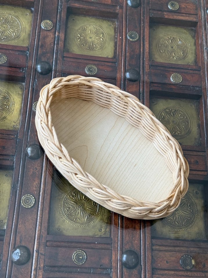 Rattan örgü Sepet Seti - Görsel 5