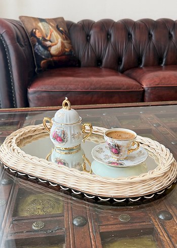 Rattan örgü sunumluk - Görsel 2