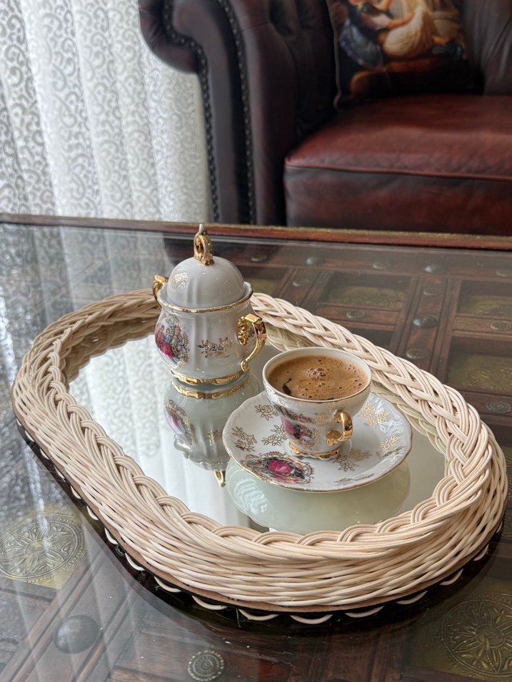 Rattan örgü sunumluk - Görsel 3