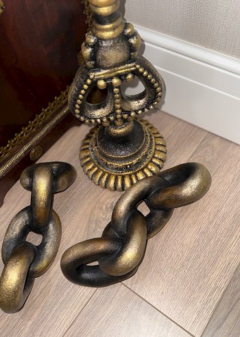 Koyu Altın Renkli Dekoratif Anahtar Biblo - Görsel 3