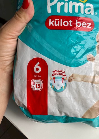 Prima Pampers Külot Bez 15'li, 6 Numara - Görsel 5
