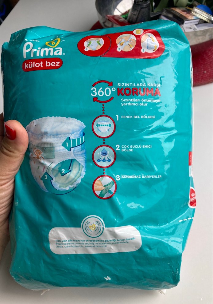 Prima Pampers Külot Bez 15'li, 6 Numara - Görsel 3