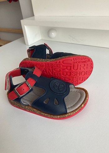 Kırmızı Tokalı Erkek Kız Çocuk Sandalet - Görsel 9