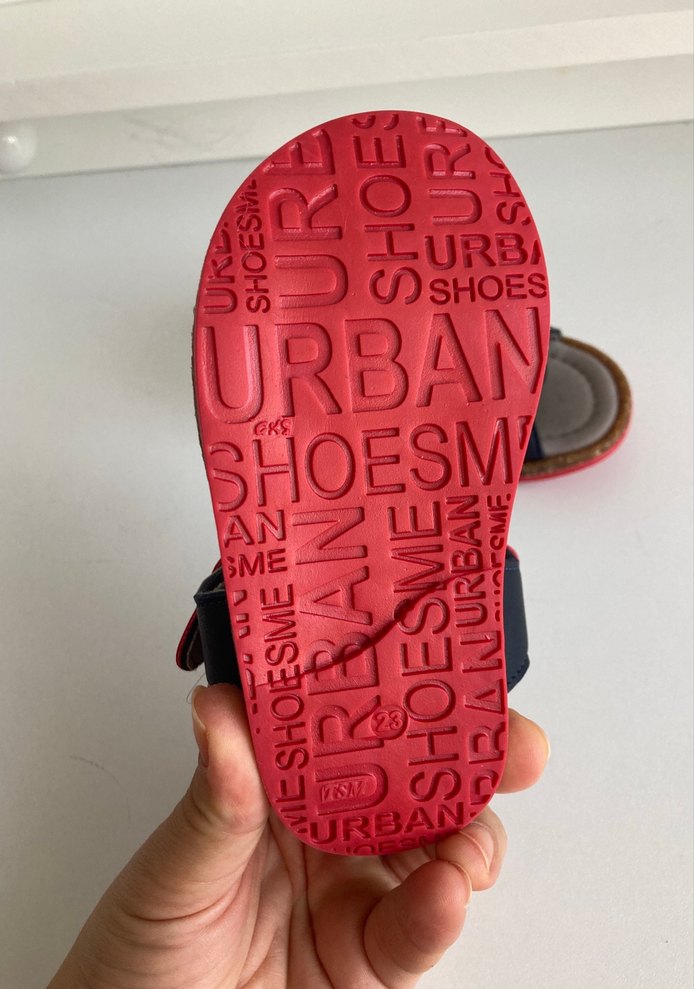 Kırmızı Tokalı Erkek Kız Çocuk Sandalet - Görsel 5