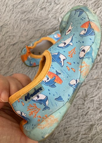 Mavi Deniz Temalı Erkek Çocuk Terliği - Görsel 4