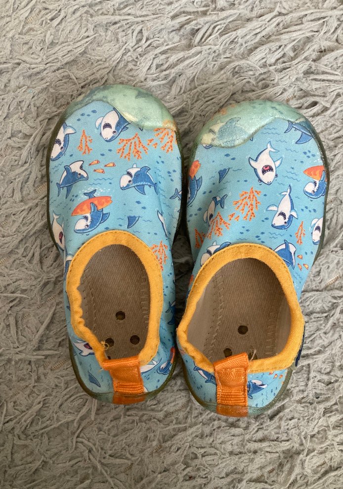 Mavi Deniz Temalı Erkek Çocuk Terliği - Görsel 2