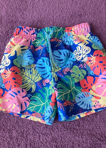 Penti 5-6 yaş Renkli Desenli deniz şortu - Görsel 2