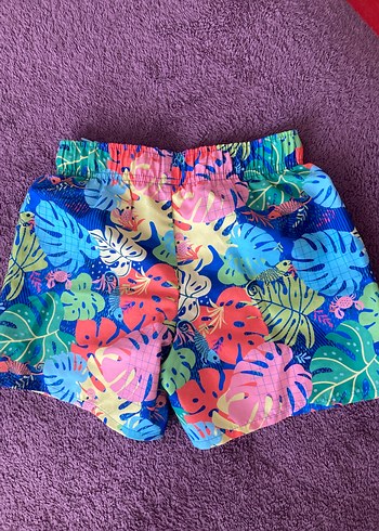 Penti 5-6 yaş Renkli Desenli deniz şortu - Görsel 3