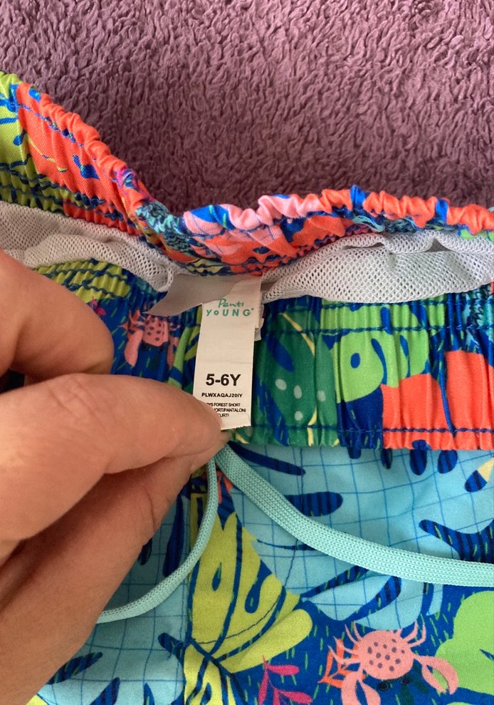 Penti 5-6 yaş Renkli Desenli deniz şortu - Görsel 5