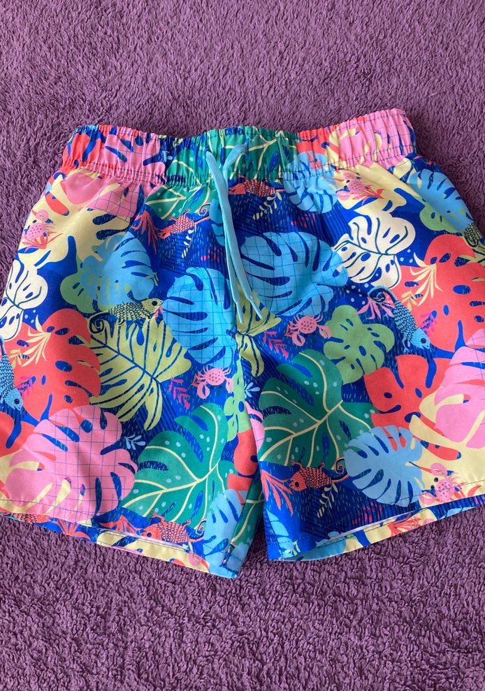 Penti 5-6 yaş Renkli Desenli deniz şortu - Görsel 2