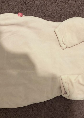 4-12ay /Kız Bebek Pembe Fermuarlı Polar Uyku Tulumu - Görsel 8