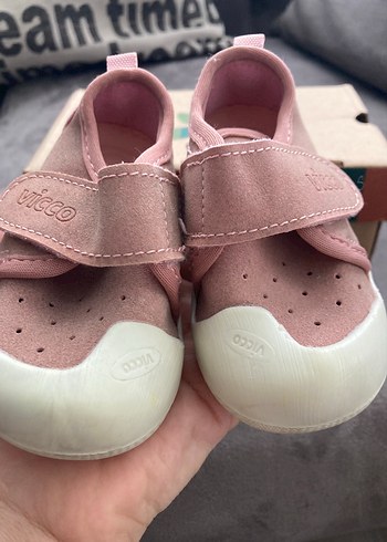 Kız Çocukları İçin İlk Adım Ayakkabısı Velcro - Görsel 10