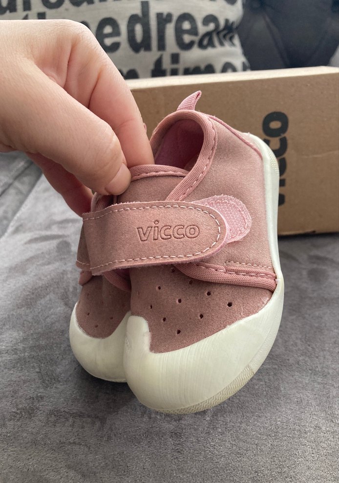 Kız Çocukları İçin İlk Adım Ayakkabısı Velcro - Görsel 4