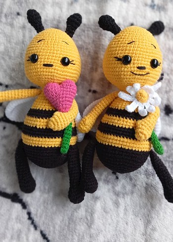 Renkli Sarı Arı Peluş Oyuncak - Görsel 4