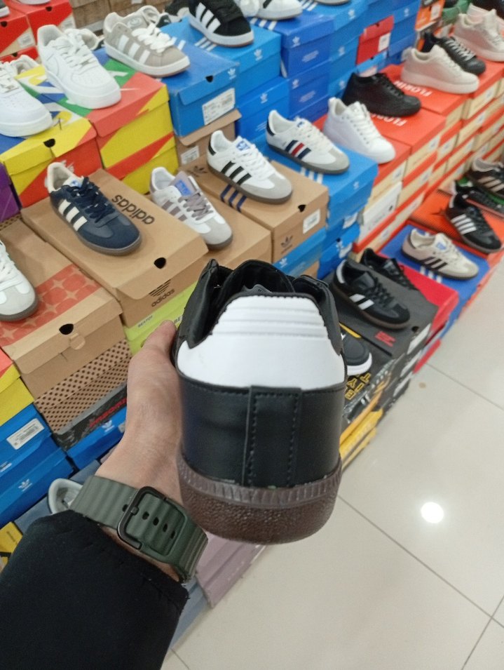 Siyah Adidas Samba Kadın Spor Ayakkabı - Görsel 2