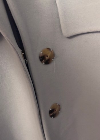 Kadın Açık Mavi Kaban - Görsel 5