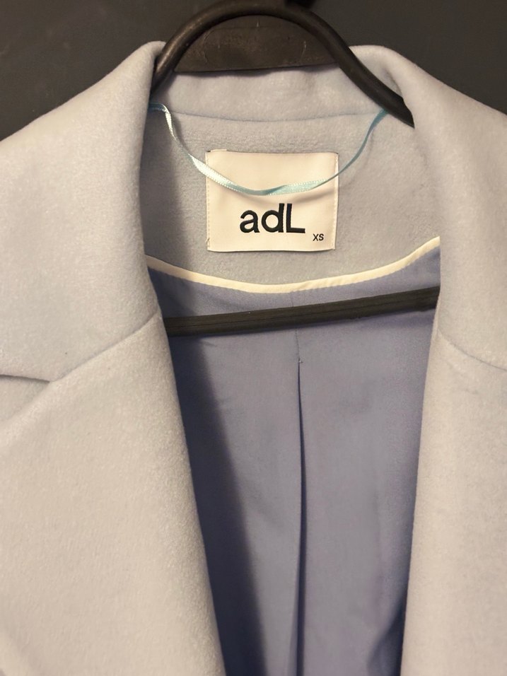 Kadın Açık Mavi Kaban - Görsel 4