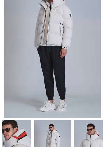 Lufıan jadon kaz tüyü mont 50 beden taş renk - Görsel 4