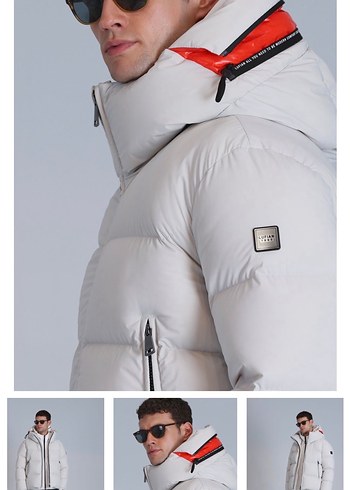 Lufıan jadon kaz tüyü mont 50 beden taş renk - Görsel 3