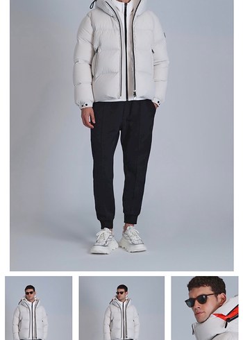 Lufıan jadon kaz tüyü mont 50 beden taş renk - Görsel 2