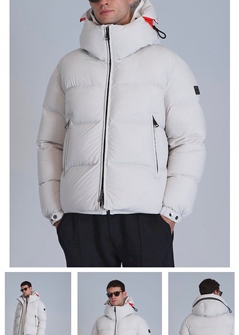 Lufıan jadon kaz tüyü mont 50 beden taş renk - Görsel 5