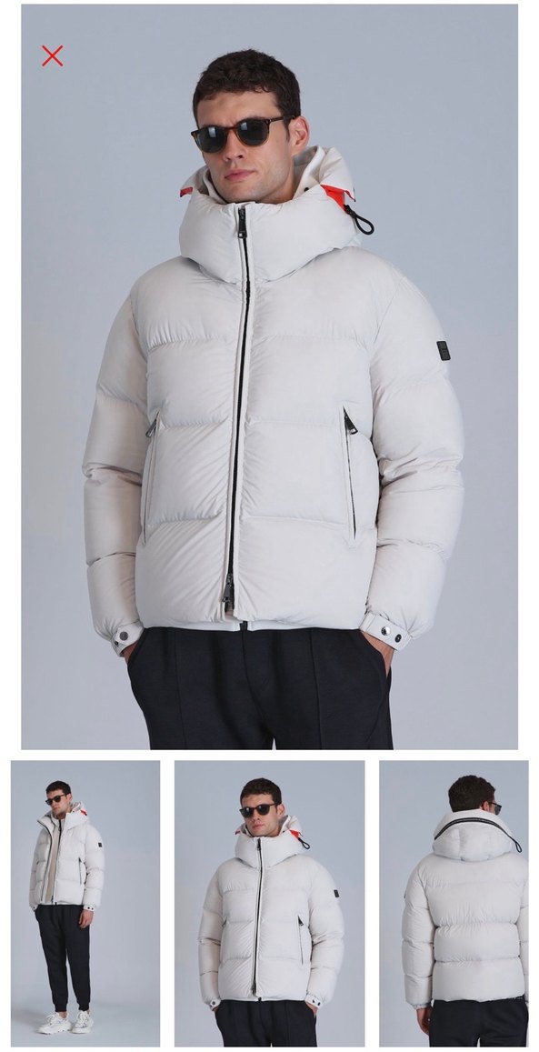 Lufıan jadon kaz tüyü mont 50 beden taş renk - Görsel 5