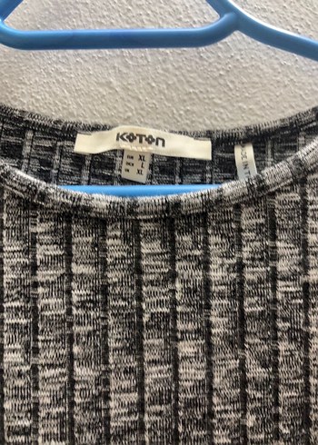 Koton Koton şık gri kareli bluz