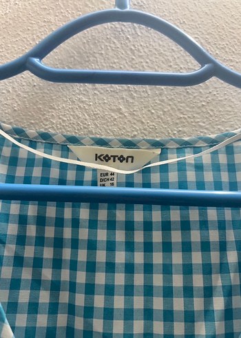 Koton Mavi koton bluz