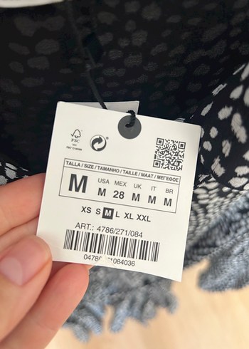 Siyah Yılan Desenli Uzun Kollu Kadın Elbise - Görsel 2