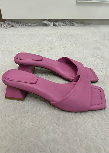 Kadın hakiki deri sandalet - Görsel 2