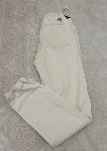 Beyaz erkek Streetwear Eşofman Altı - Görsel 3