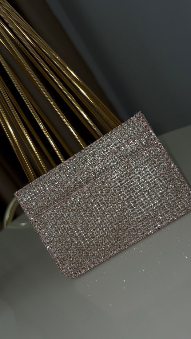 Altın Renkli Parlak Yılan Desenli Kadın Portföy Çanta - Görsel 3