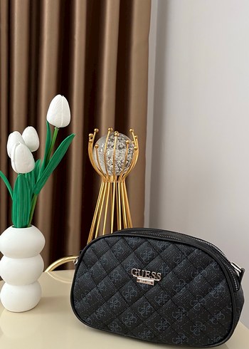 Siyah Çiçek Desenli Kadın Çapraz Çanta - Görsel 4