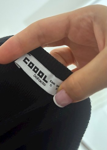 Siyah Kolsuz Midi Düz Kesim Elbise - Görsel 7