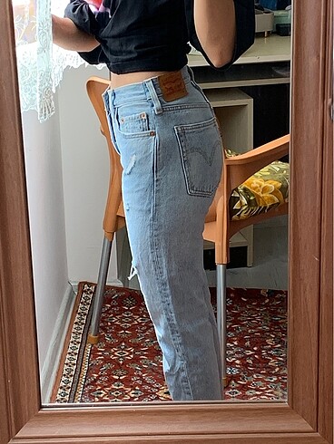 xs Beden mavi Renk levis jean
