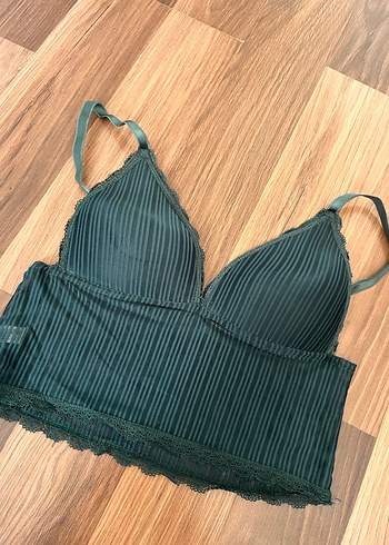Yeşil Bohem Atlet Bralet