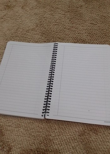  Turkuaz Spiralli Pastel Defter