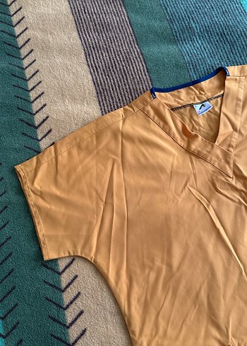 Hemşire üniforma üst pastel renk - Görsel 3