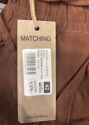 Bej Erkek Keten Rahat Kesim Pantolon - Görsel 8