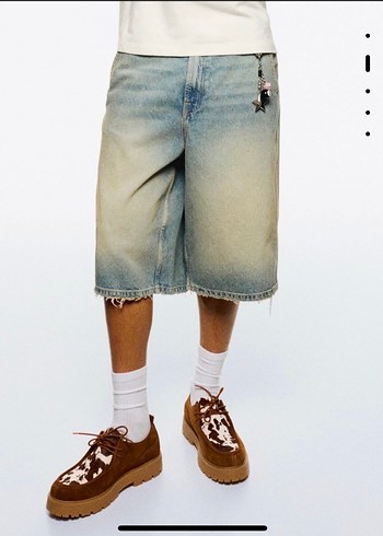 Kahverengi Süet Zebra Desenli Erkek Günlük Ayakkabı - Görsel 5