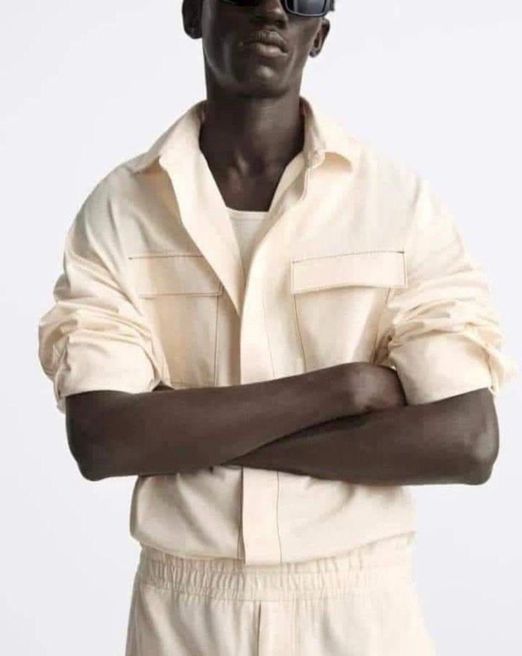 ZARA ERKEK TULUM S M BEDEN - Görsel 2