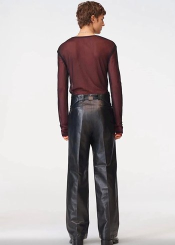 ZARA DERİ PANTOLON 32 BEDEN - Görsel 3