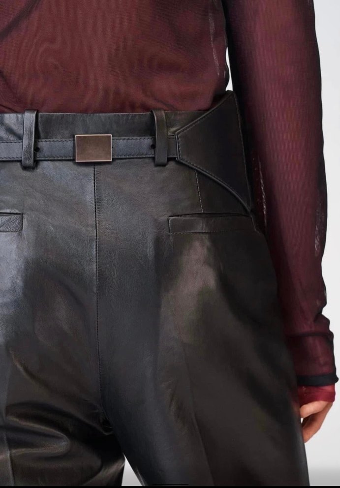 ZARA DERİ PANTOLON 32 BEDEN - Görsel 5